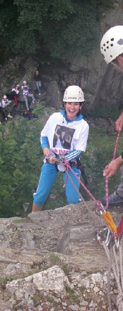 Hen partyies love to abseil on those Lake District crags.